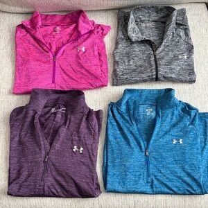 Under Armour Women's Colorful Quarter-Zip Pullover Collection